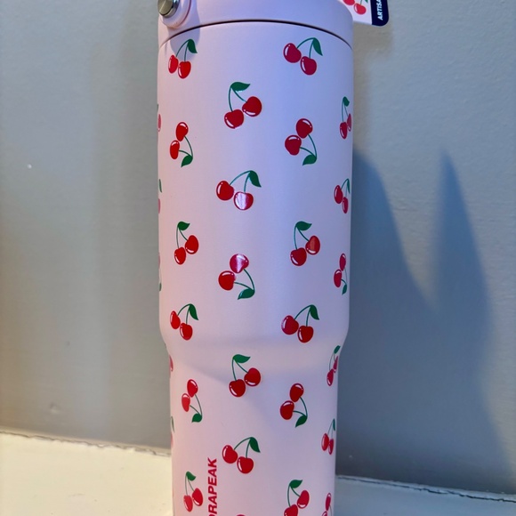 Hydrapeak Cherry Water bottle 32 oz - Picture 3 of 4